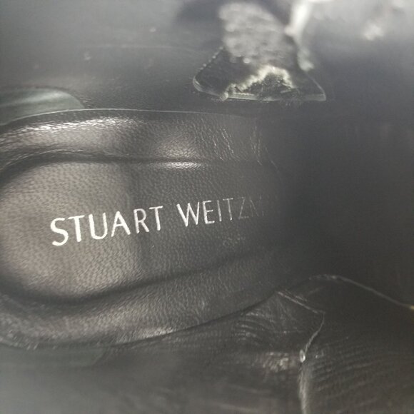 Stuart Weitzman Black Ankle Boots - Picture 12 of 12